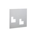 Elkay Accessory - Wall Plate Hi-Lo Bi-Level 28554C